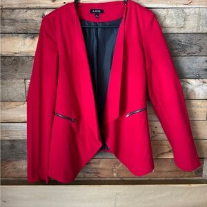 A. Byer Women's Red Jacket Size M